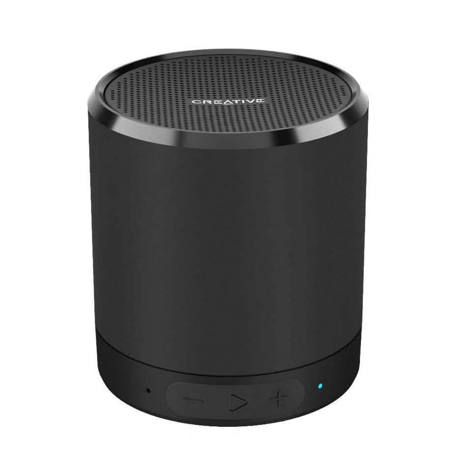 Creative Metallix Portable Mini Speaker - Black (Refurbished) DailySale