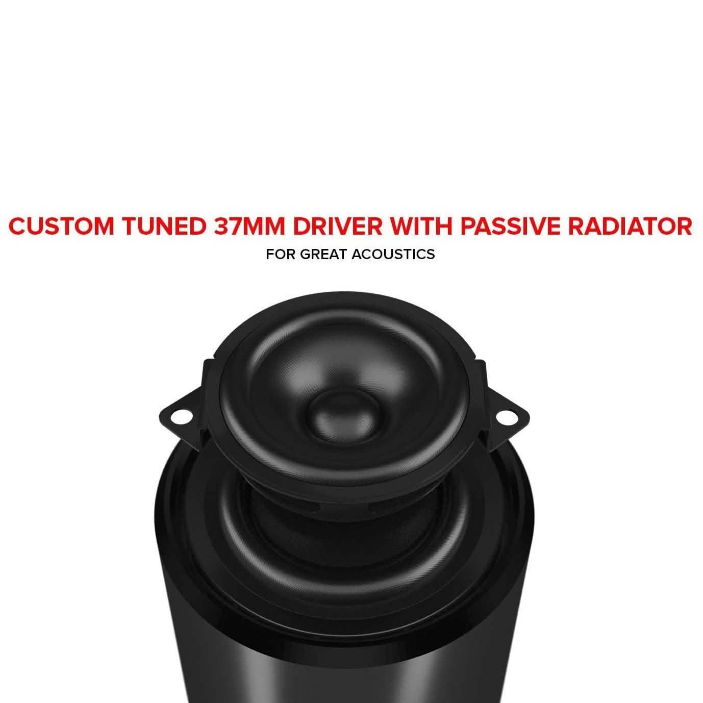 Creative Metallix Portable Mini Speaker - Black (Refurbished) DailySale