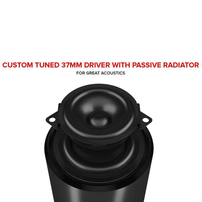 Creative Metallix Portable Mini Speaker - Black (Refurbished) DailySale