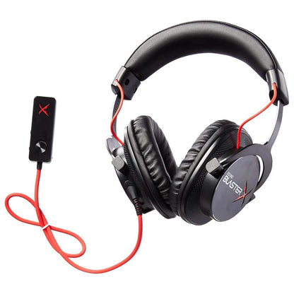 Creative Sound BlasterX H7 Tournament Edition 7.1 Gaming Headset - Black (Refurbished) DailySale