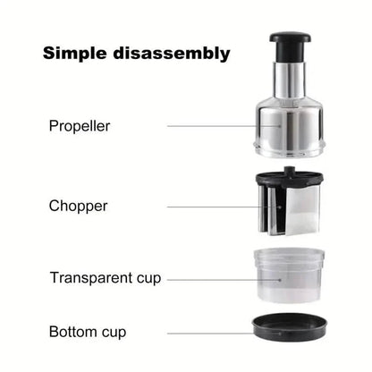 Stainless Steel Garlic Cutter DailySale
