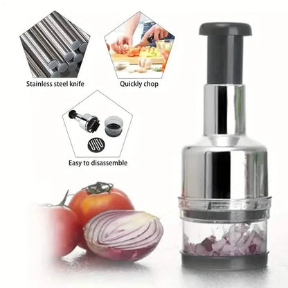 Stainless Steel Garlic Cutter DailySale