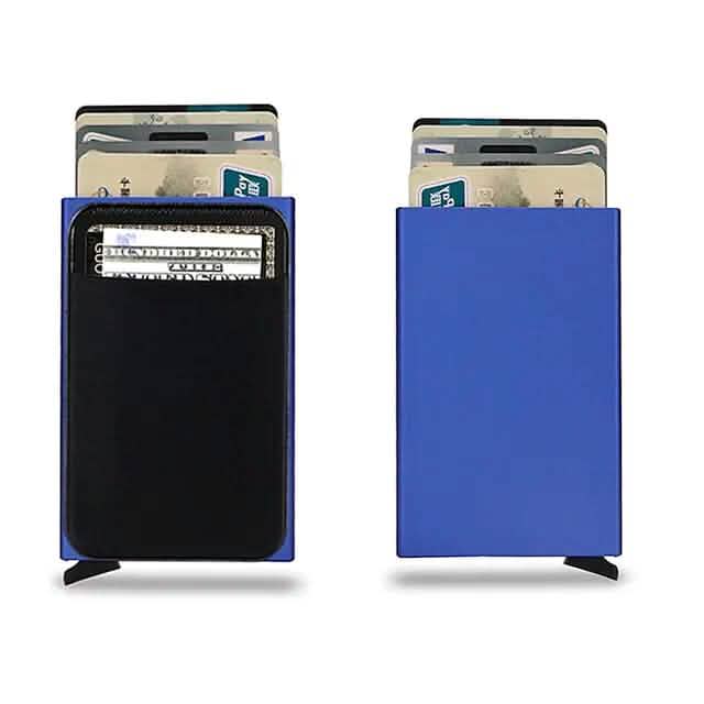 Credit Card Holder Wallet Metal Name Card DailySale