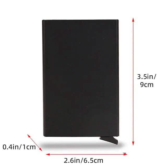 Credit Card Holder Wallet Metal Name Card DailySale