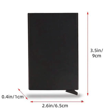 Credit Card Holder Wallet Metal Name Card DailySale