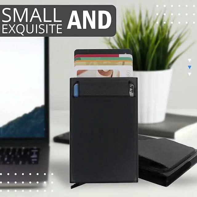 Credit Card Holder Wallet Metal Name Card DailySale