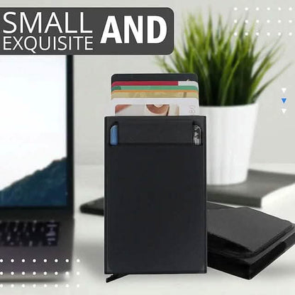Credit Card Holder Wallet Metal Name Card DailySale
