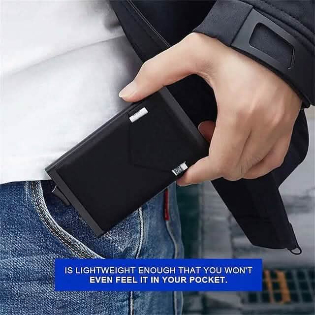Credit Card Holder Wallet Metal Name Card DailySale