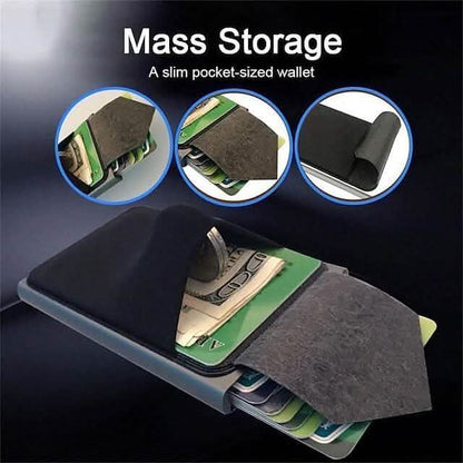 Credit Card Holder Wallet Metal Name Card DailySale