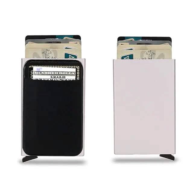 Credit Card Holder Wallet Metal Name Card DailySale