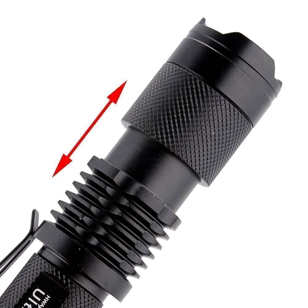 CREE XML T6 2000 Lumen Zoomable 3 Mode Focus LED Waterproof Flashlight DailySale