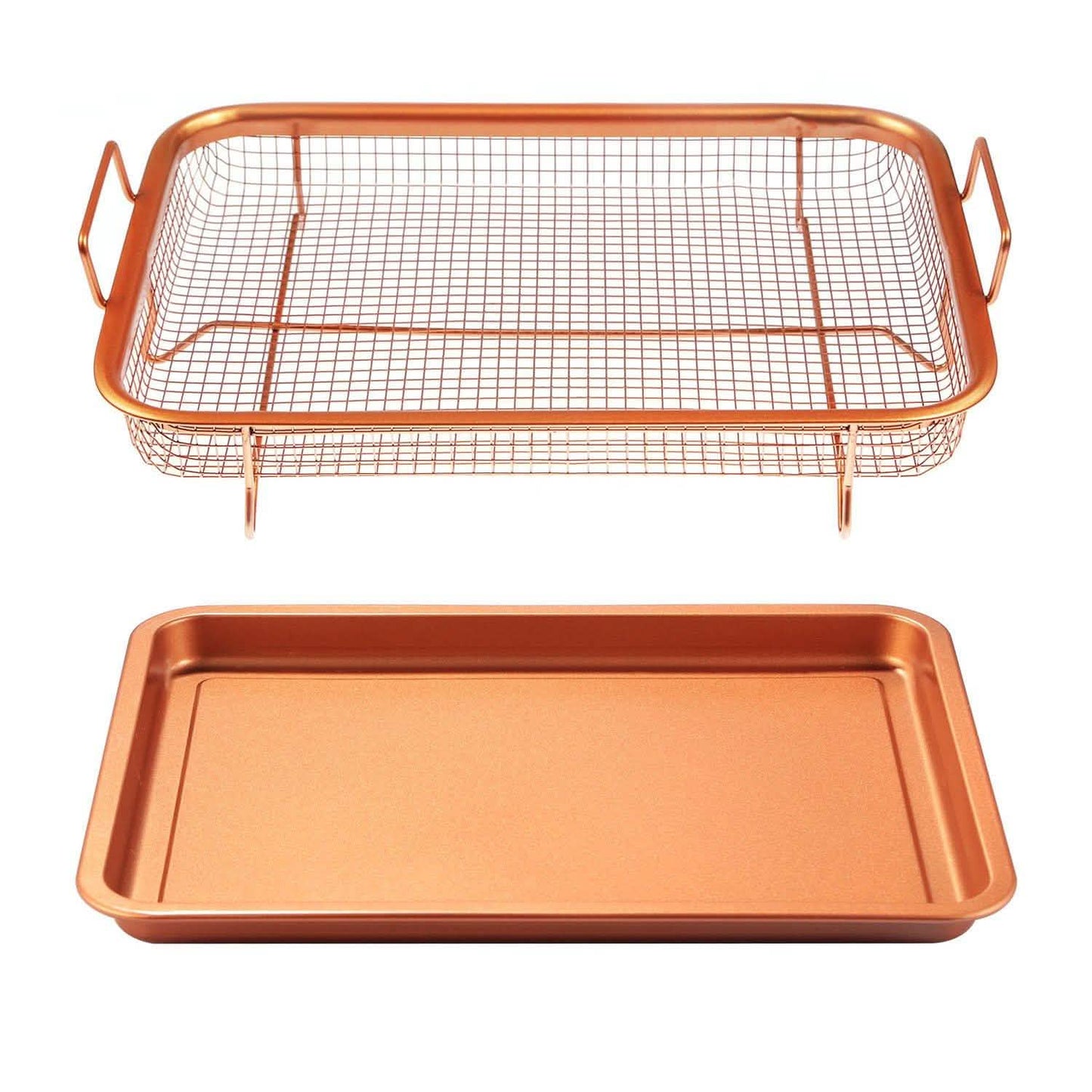 Crispy Tray Set Non Stick Grill Basket DailySale