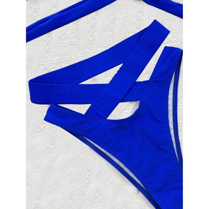 Criss Cross Wrap Push Up Bikini Swimsuit DailySale