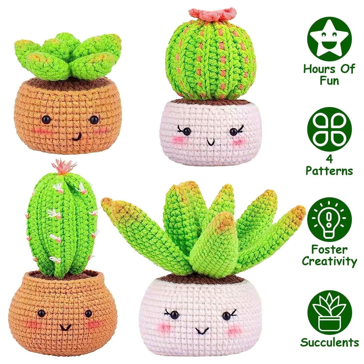 Crochet Kit for Beginners DIY Knitting Supplies DailySale