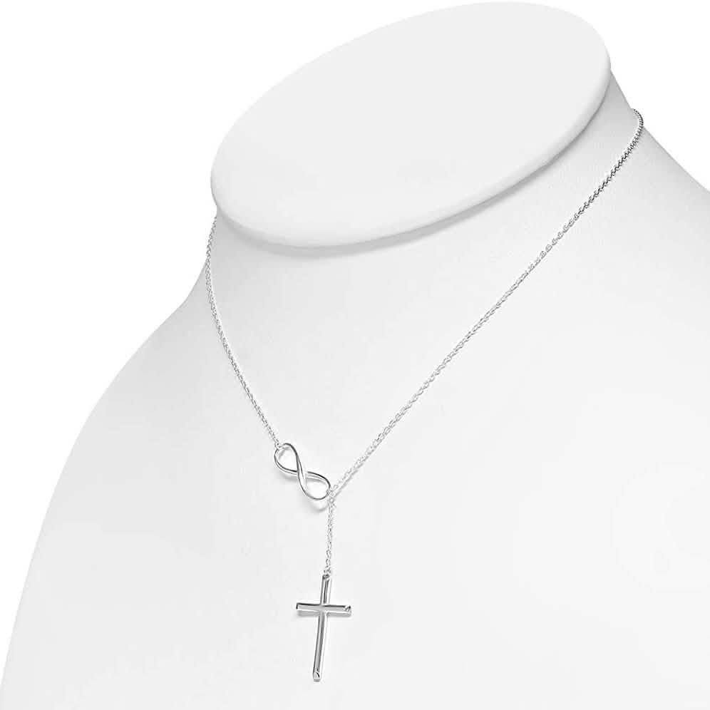Cross Lariat Necklace DailySale