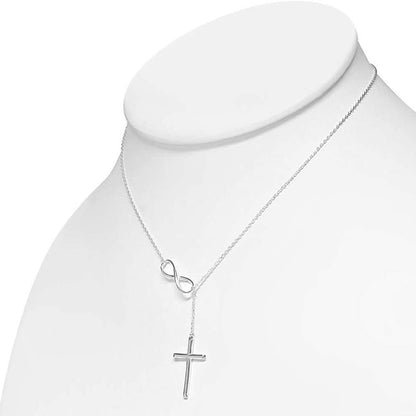 Cross Lariat Necklace DailySale