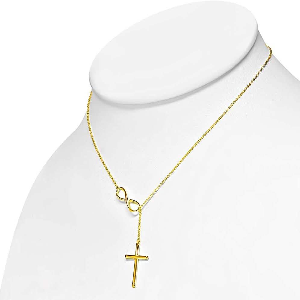 Cross Lariat Necklace DailySale