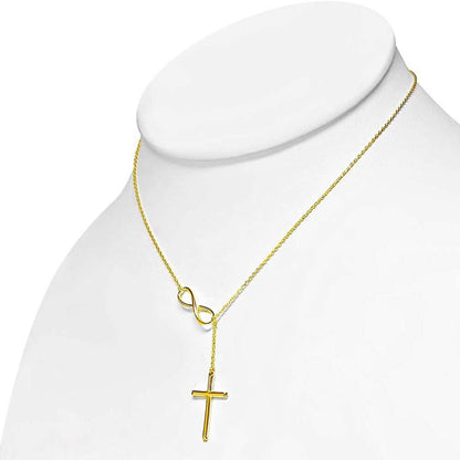 Cross Lariat Necklace DailySale