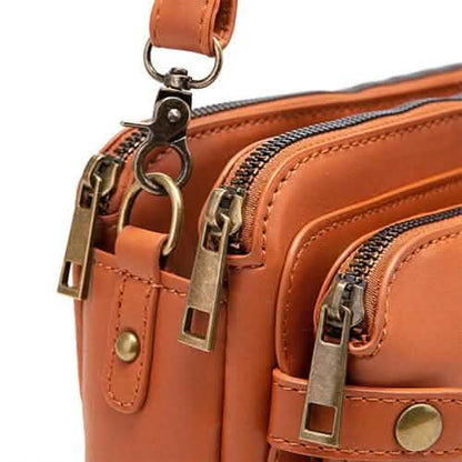 Crossbody Leather Shoulder Bag and Clutch DailySale