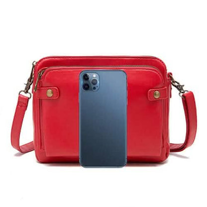 Crossbody Leather Shoulder Bag and Clutch DailySale