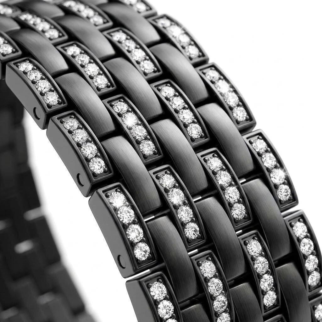 Crystal Steel Strap Anhem