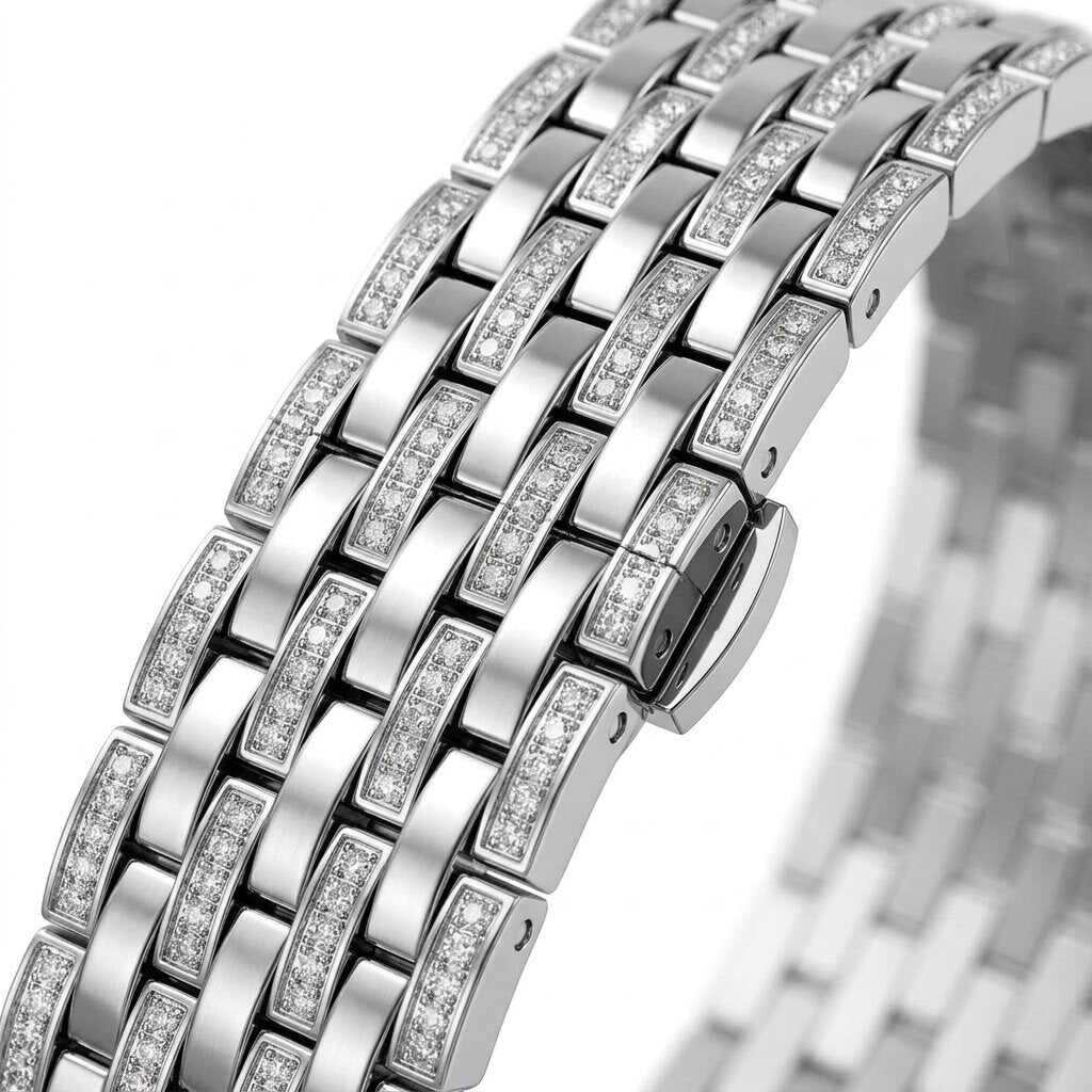Crystal Steel Strap Anhem