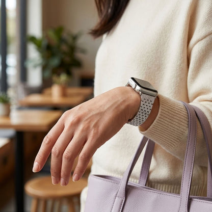 Crystal Steel Strap Anhem
