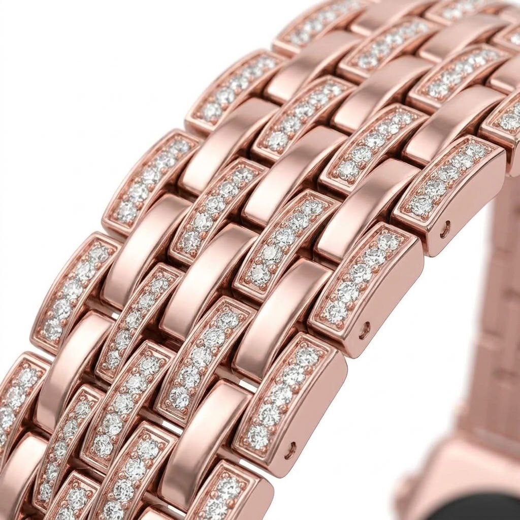 Crystal Steel Strap Anhem