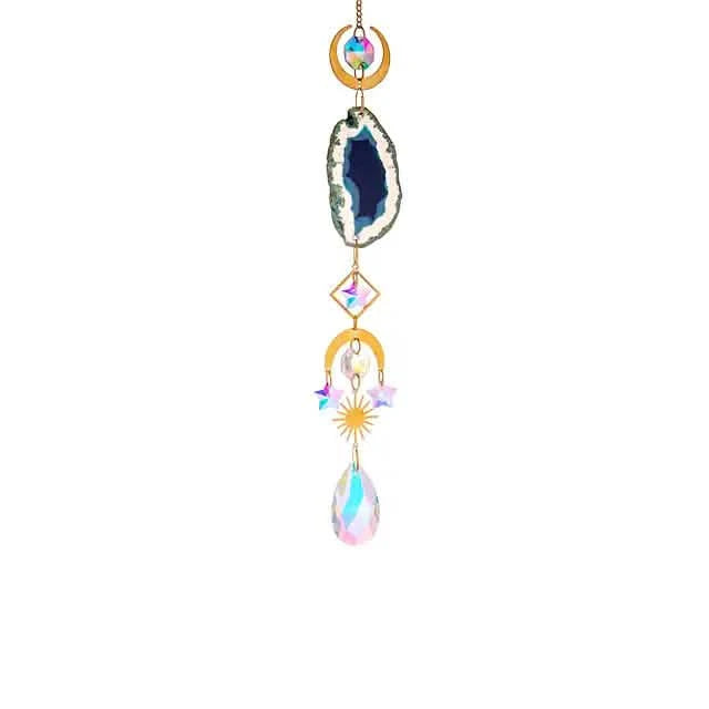 Crystal Sun Catcher Pendant Wind Chime Home Decor DailySale