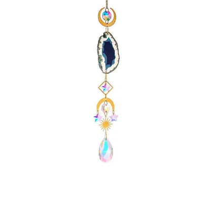Crystal Sun Catcher Pendant Wind Chime Home Decor DailySale