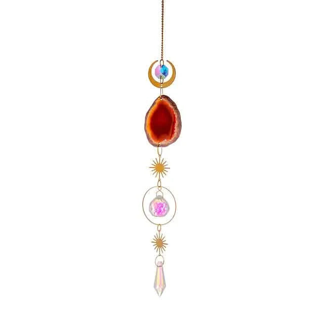 Crystal Sun Catcher Pendant Wind Chime Home Decor DailySale