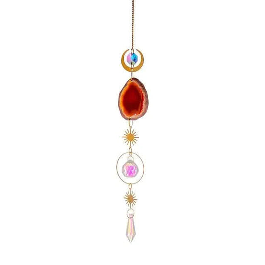 Crystal Sun Catcher Pendant Wind Chime Home Decor DailySale