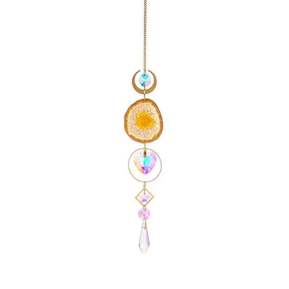 Crystal Sun Catcher Pendant Wind Chime Home Decor DailySale