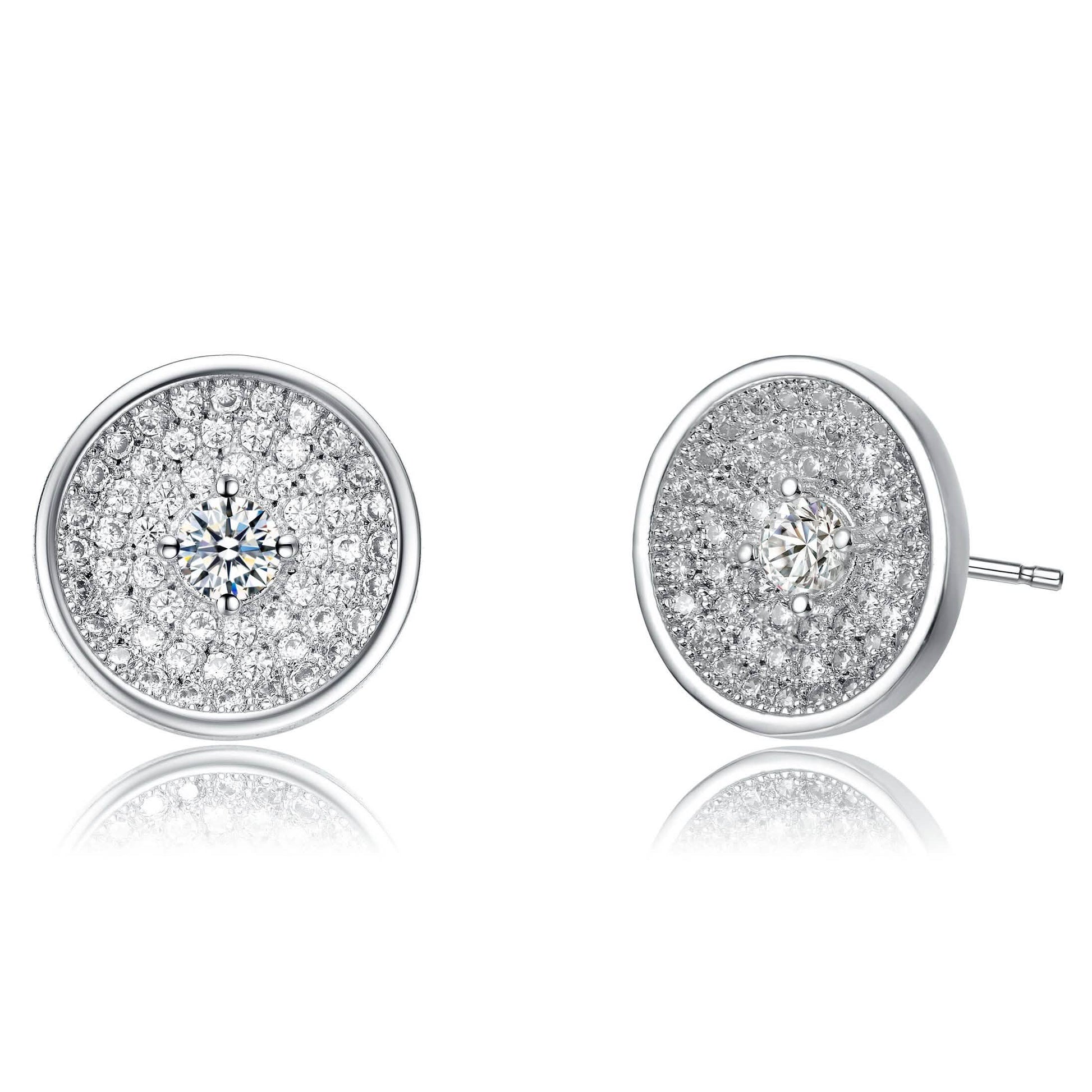 Cubic Zirconia Stud Earrings DailySale