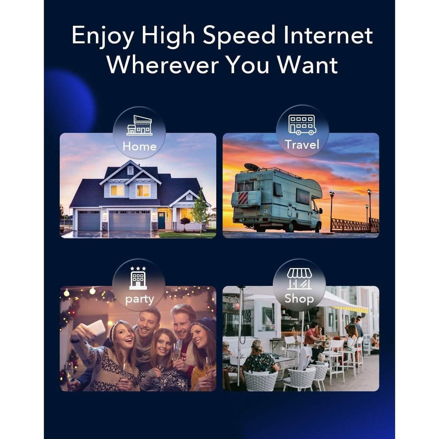 Cudy New 5G NR SA NSA AX3000 WiFi 6 CPE Router, AX3000 Dual SIM 5G Cellular Router  (Refurbished) DailySale
