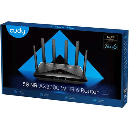 Cudy New 5G NR SA NSA AX3000 WiFi 6 CPE Router, AX3000 Dual SIM 5G Cellular Router  (Refurbished) DailySale