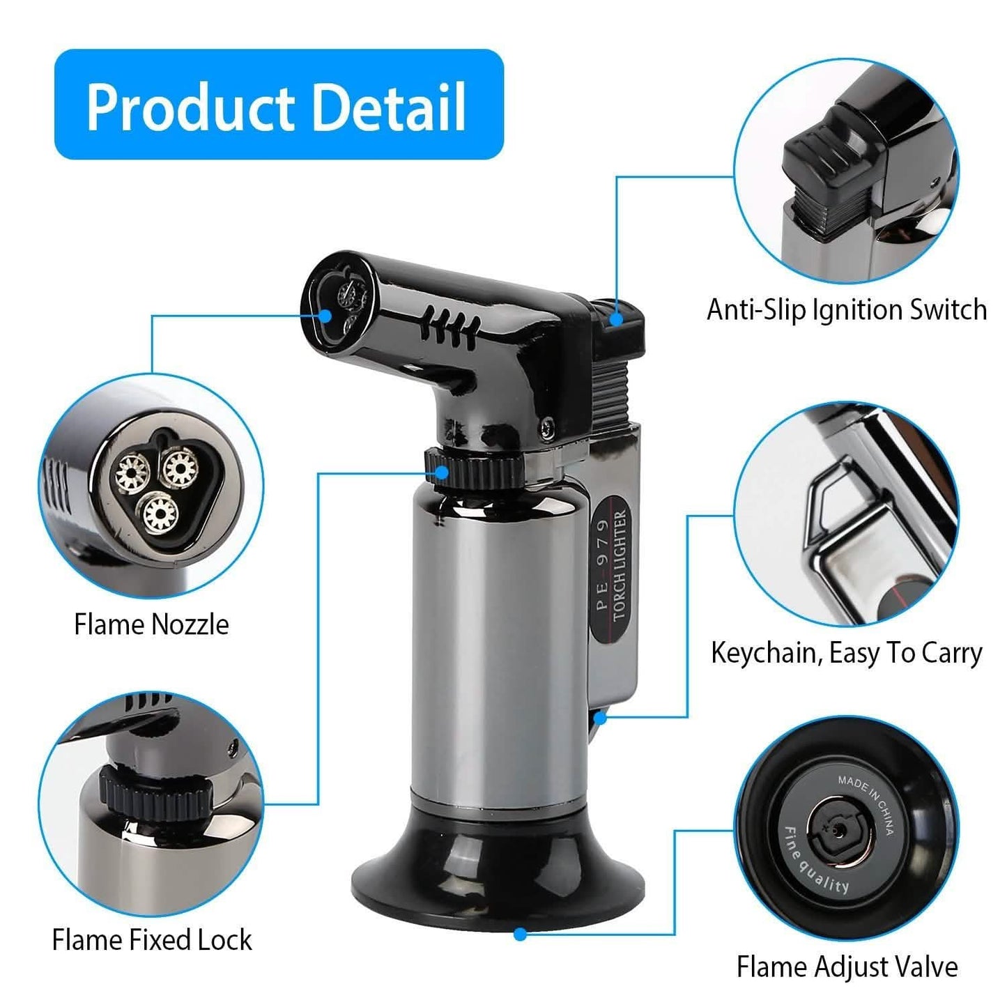 Culinary Butane Torch Lighter DailySale