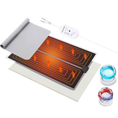 Curing  Machine Silicone Resin Heating Mat with Smart Timer DailySale