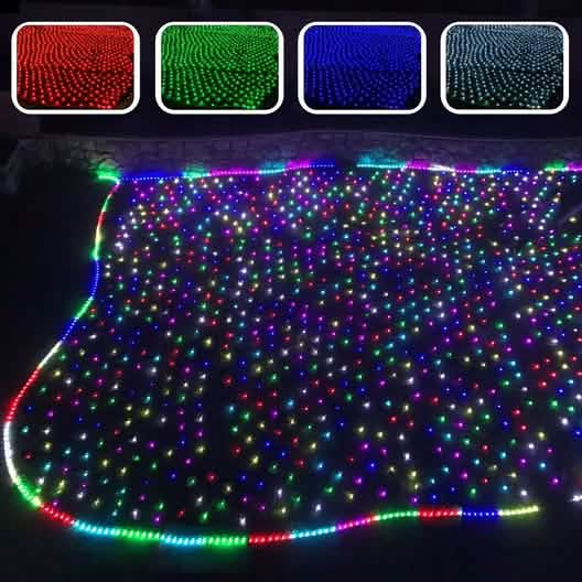 Curtain RGB Mesh LED Lights DailySale