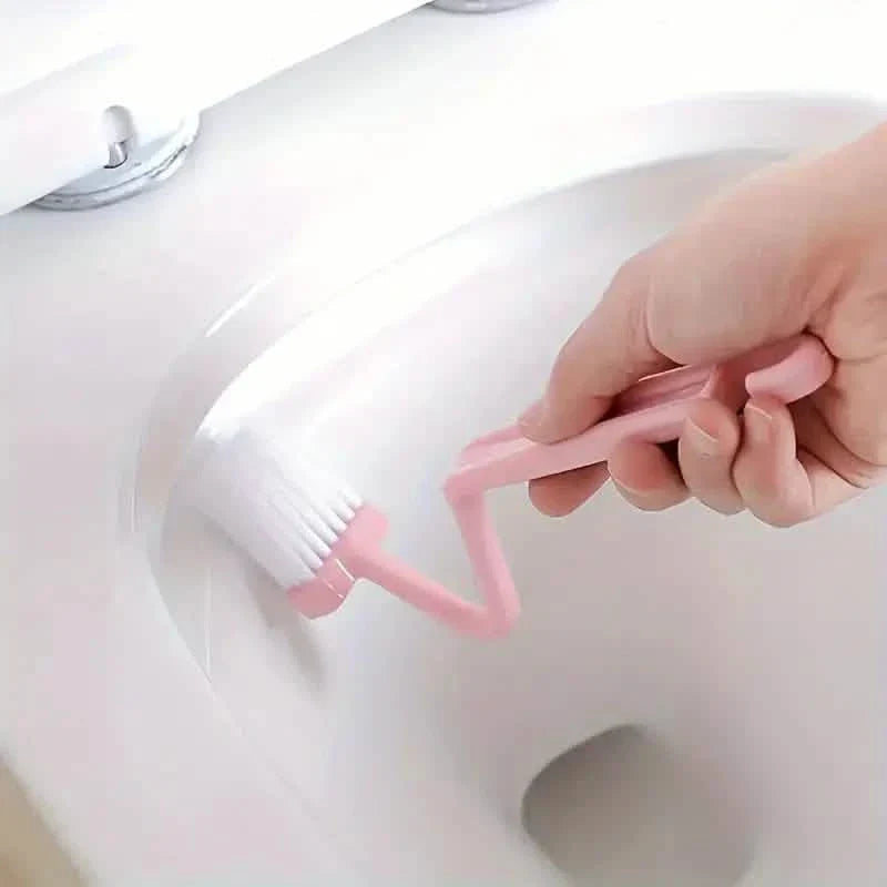 Curved Handle Function Cleaning Toilet Gap Brush DailySale
