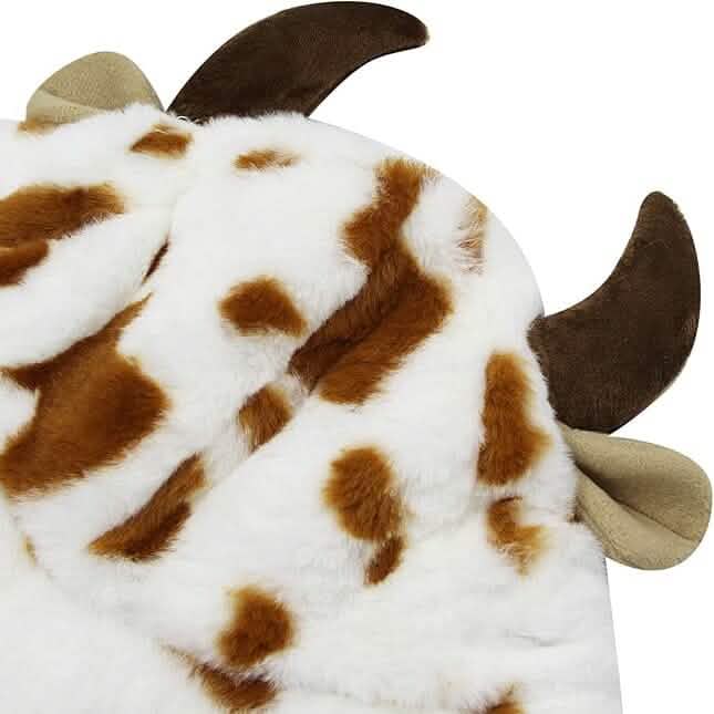 Cute Cow Print Fuzzy Bucket Hat DailySale