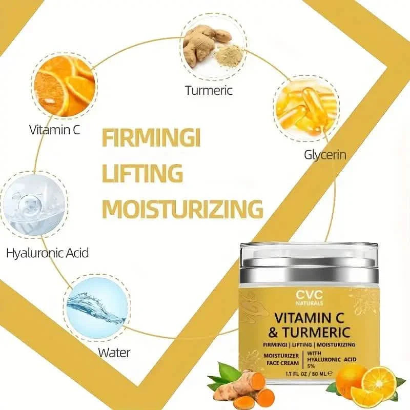 CVC Naturals Turmeric-Collagen Cream - Deeply Hydrating and Nourishing DailySale