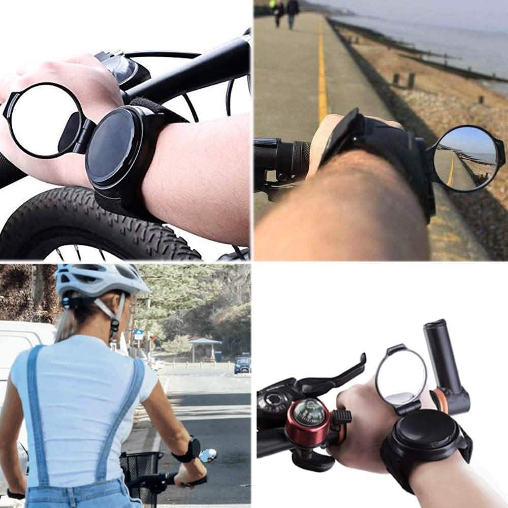 Cycling Wrist Band Rear View Mirror DailySale