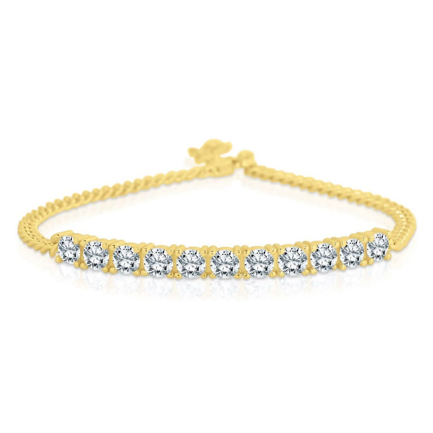 CZ Bar Curb Bracelet DailySale