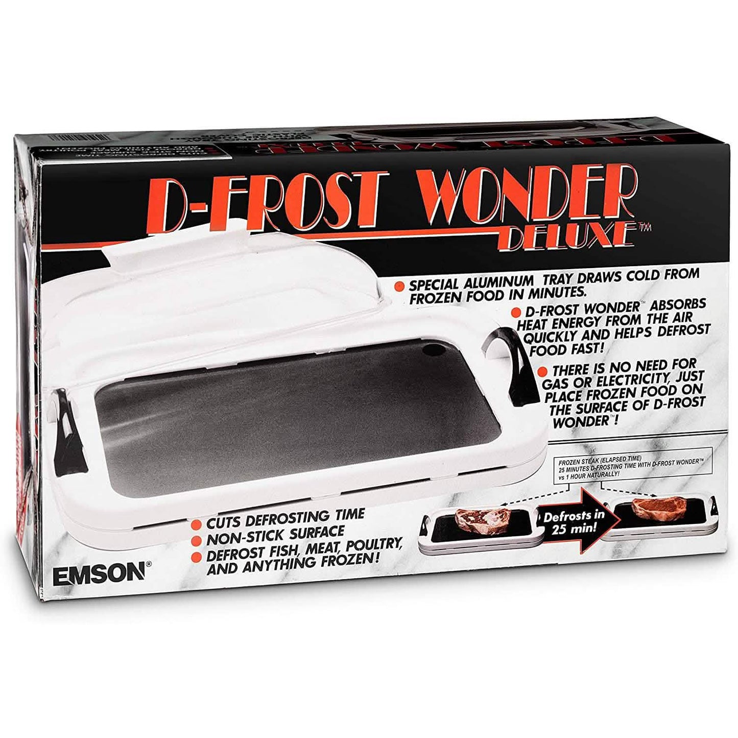 D-Frost Wonder Deluxe - Quick Defrosting Tray DailySale
