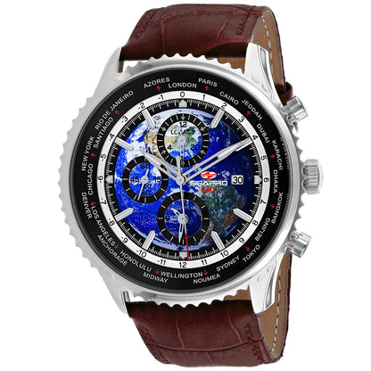 Seapro Men's Meridian World Timer GMT Bids.com