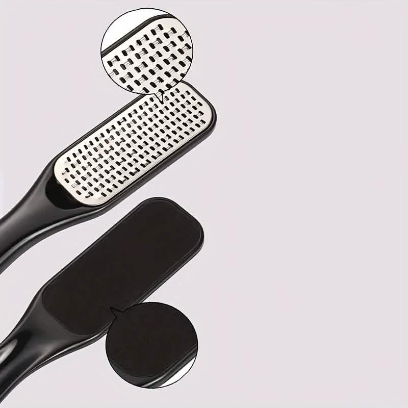 4-Piece Stainless Steel Foot File Set – Callus & Dead Skin Remover DailySale