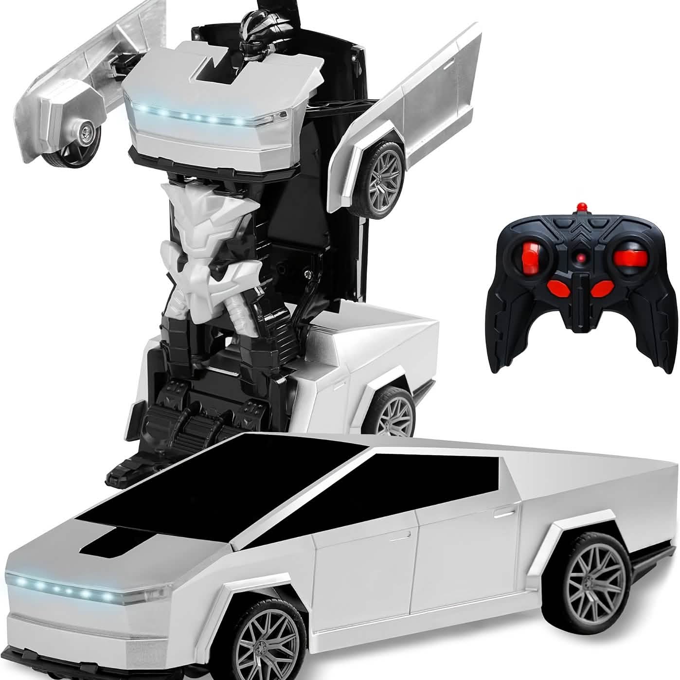 2.4GHz Remote Control Off-Road Car – Robot Transforming, LED Lights DailySale