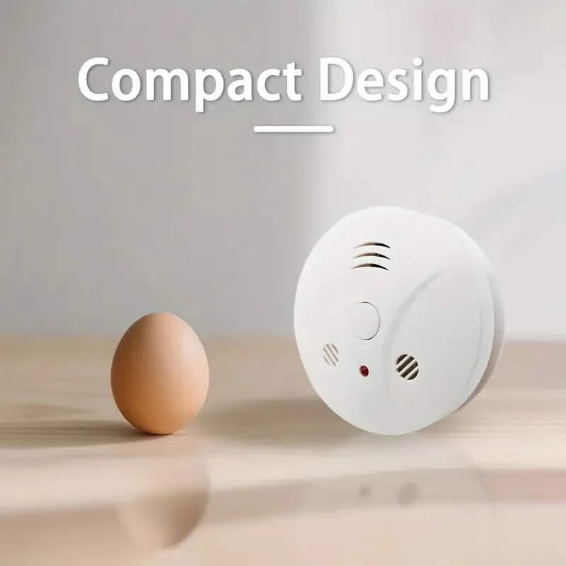Smoke and Fire Detector Alarm – Portable Photoelectric Fire Alarm with Silence Button DailySale