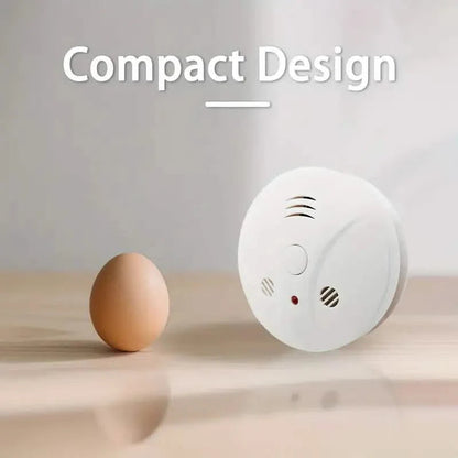 Smoke and Fire Detector Alarm – Portable Photoelectric Fire Alarm with Silence Button DailySale